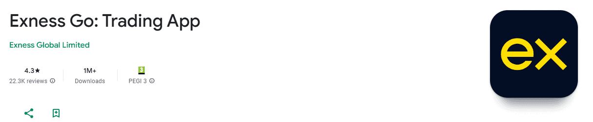 แอพเทรด Exness Go