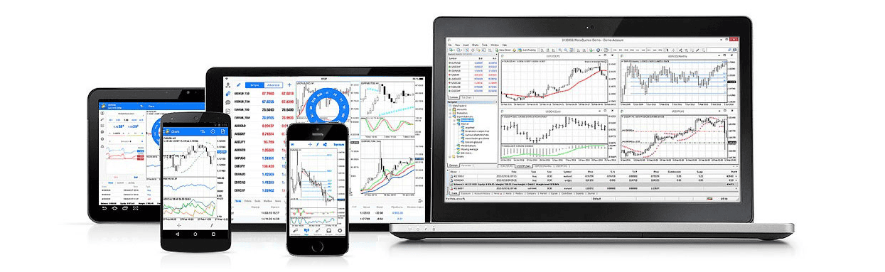 แอพ MetaTrader บนอุปกรณ์หลากหลายประเภท