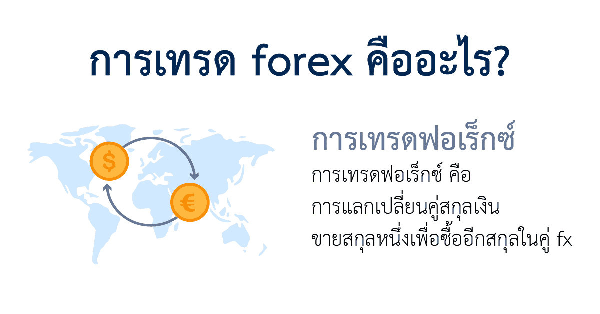 การเทรด forex คืออะไร