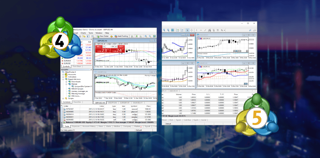 เปรียบเทียบ MT4/5 