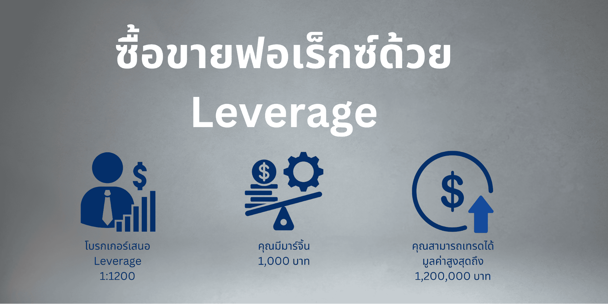 เทรดด้วย Leverage