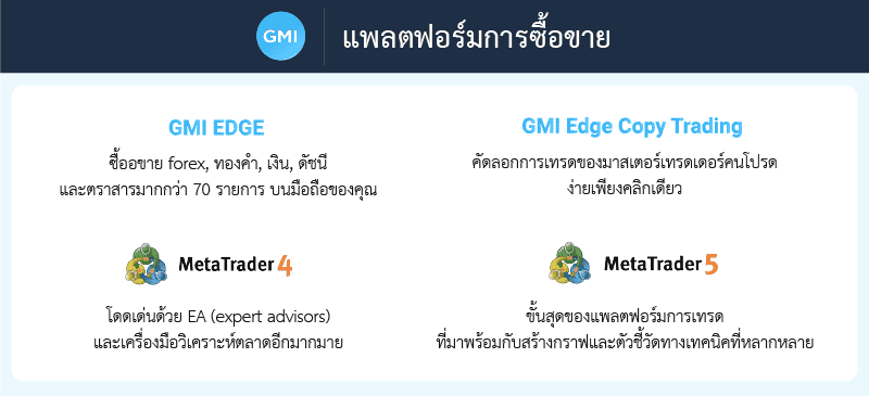 แพลตฟอร์มเทรด GMI