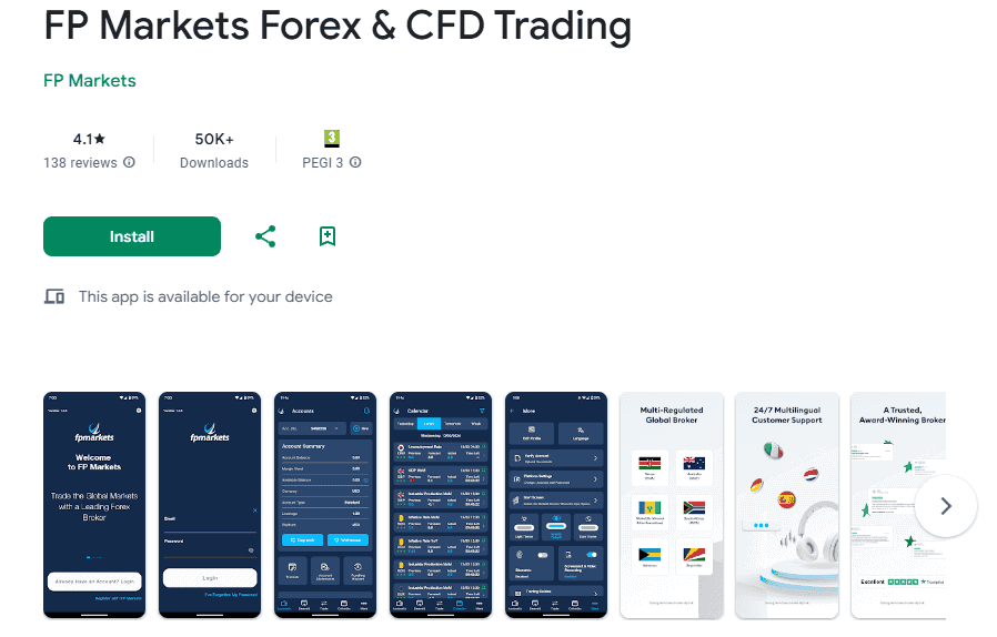 แอพ FP Markets