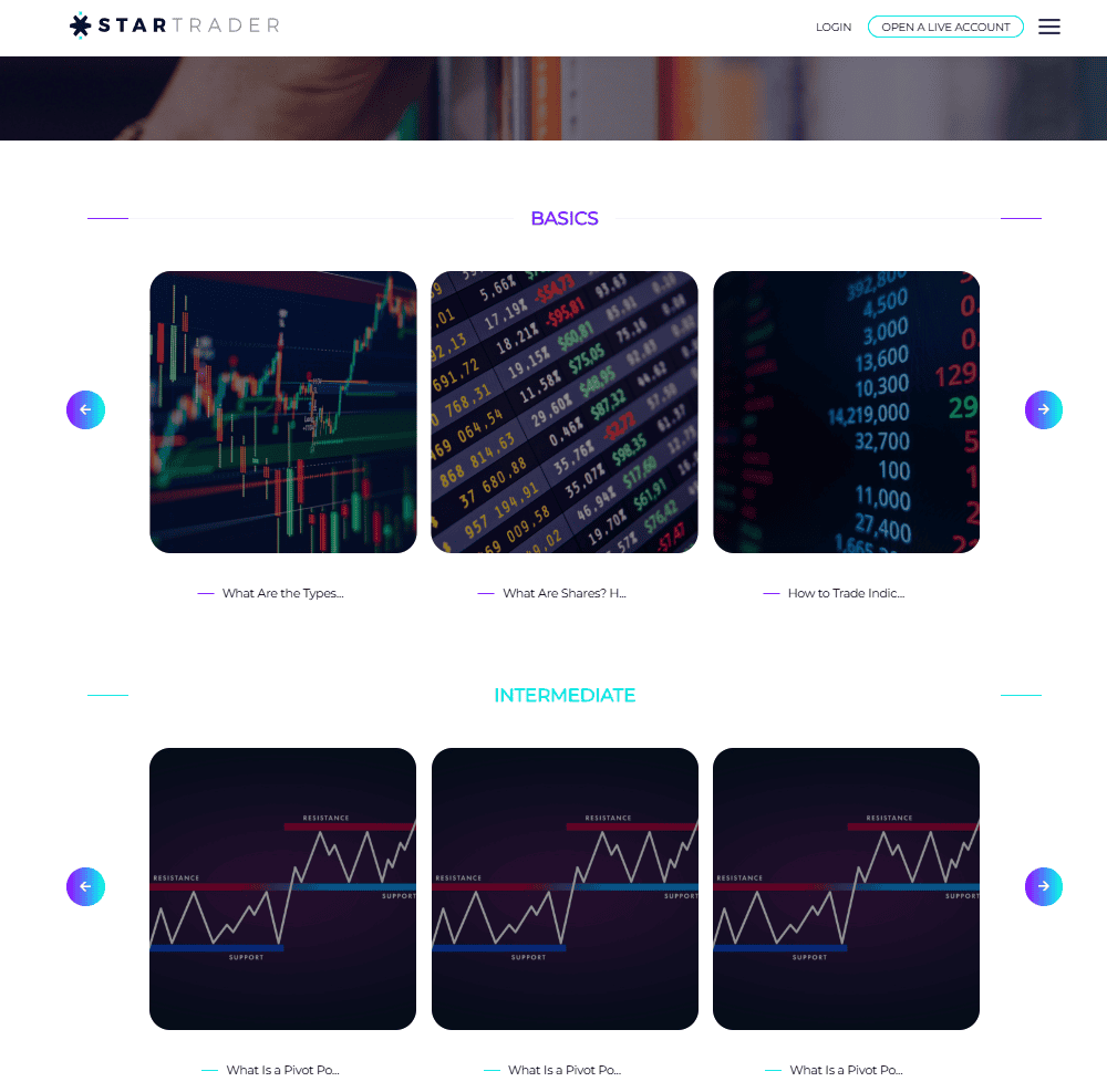 พอร์ทัลการศึกษา Startrader