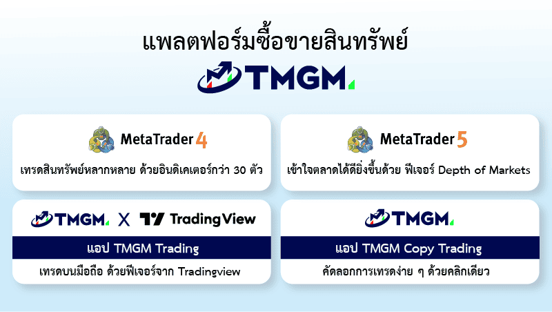 แพลตฟอร์เทรด TMGM