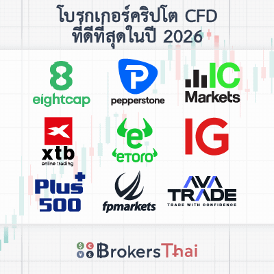 โบรกเกอร์คริปโต CFD ที่ดีที่สุดในปี 2026