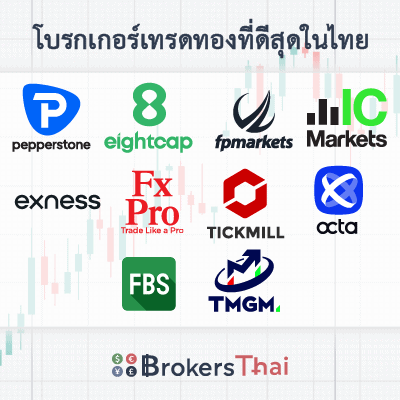 โบรกเกอร์เทรดทองที่ดีสุดในไทย