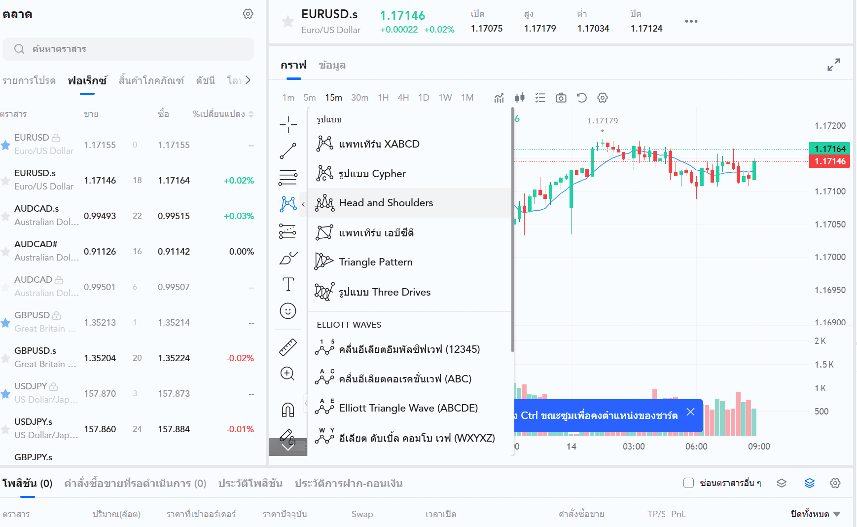 PU Prime web trader