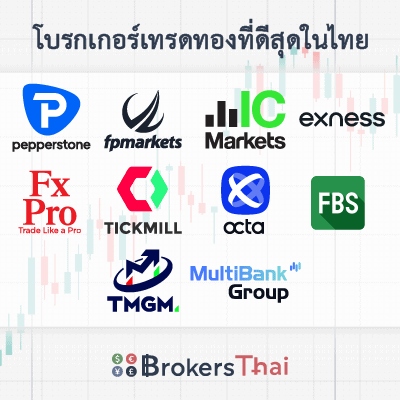 โบรกเกอร์เทรดทองที่ดีสุดในไทย